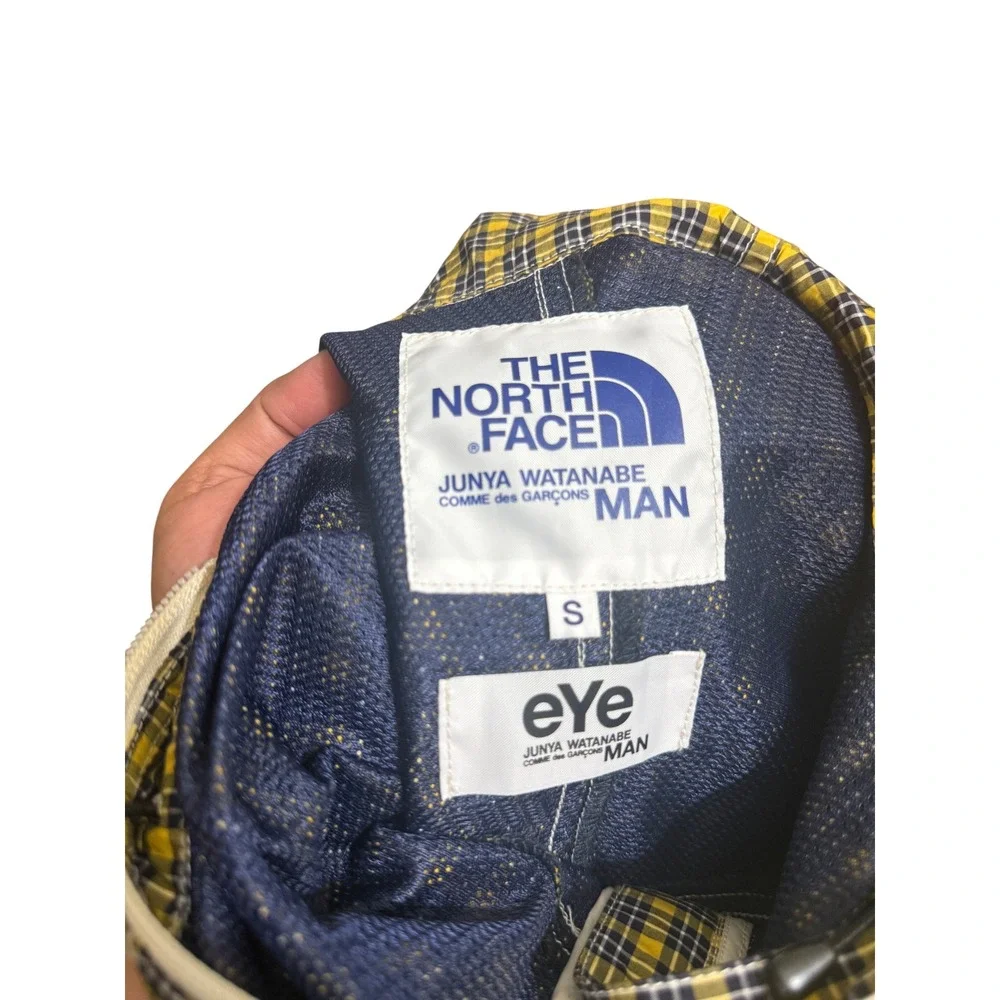 The North Face Junya Watanabe CDG Eye Plaid Jacket Gorpcore Mens S Deadstock